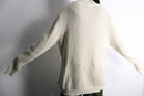 "L.L.Bean" henry neck cotton rib knit