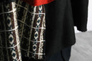 ''Re:make''random knit  docking long skirt