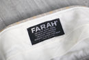 70's “FARAH” check semi flare pants