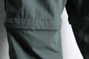 sage green color 2way cargo pants