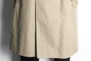 “Brooks Brothers” ivory double breast trench coat