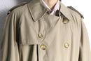 “Brooks Brothers” ivory double breast trench coat