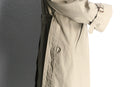 “Brooks Brothers” ivory double breast trench coat