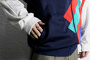“adidas” multi color track jacket