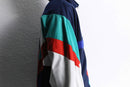 “adidas” multi color track jacket