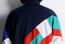 “adidas” multi color track jacket