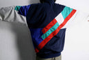 “adidas” multi color track jacket