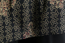 “PERRY ELLIS” total pattern silk H/S shirt