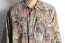 paisley puttern western shirt