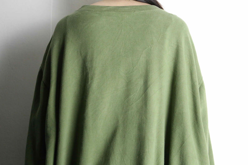 "KING SIZE" 3XL khaki loose sweat