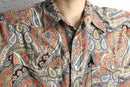 paisley puttern western shirt