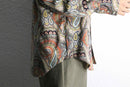paisley puttern western shirt