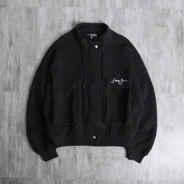 “Sean John” mock neck short length jacket