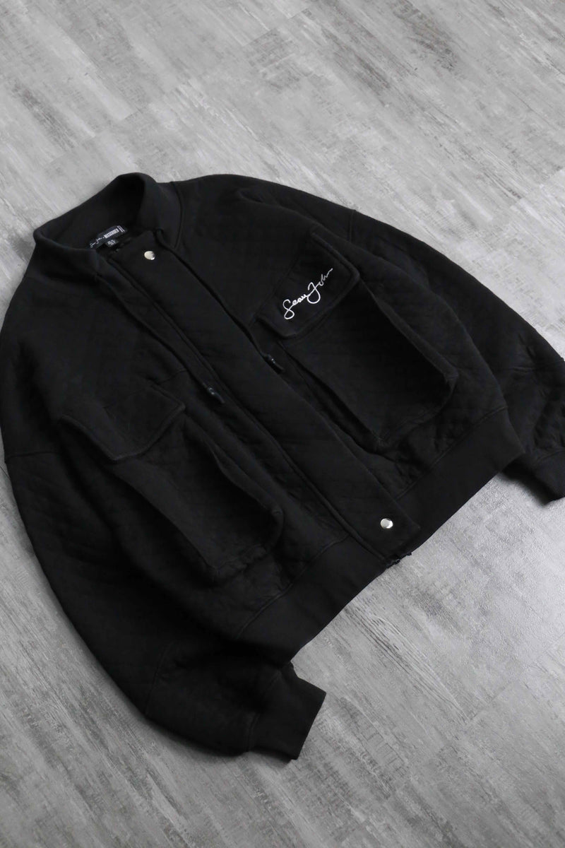 “Sean John” mock neck short length jacket