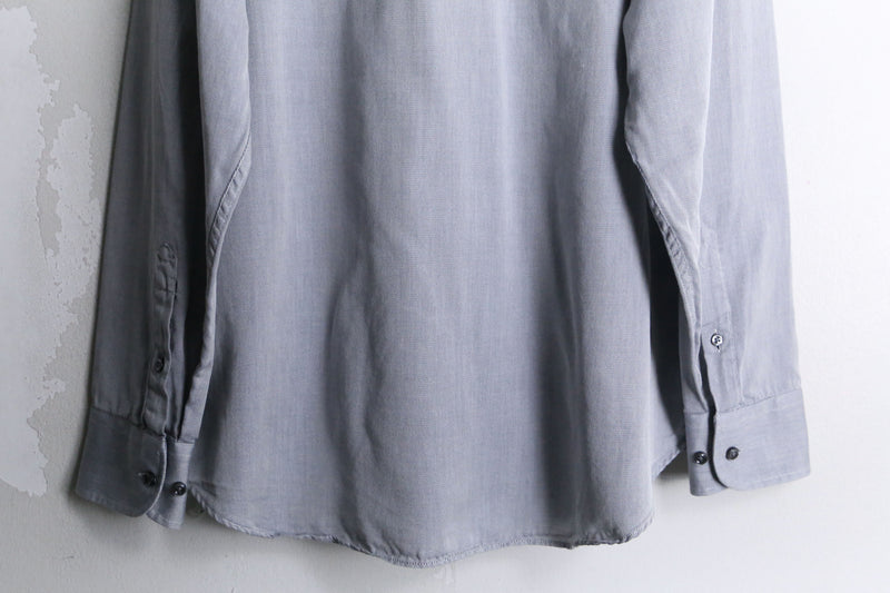 "ARMANI" plain dress L/S shirt