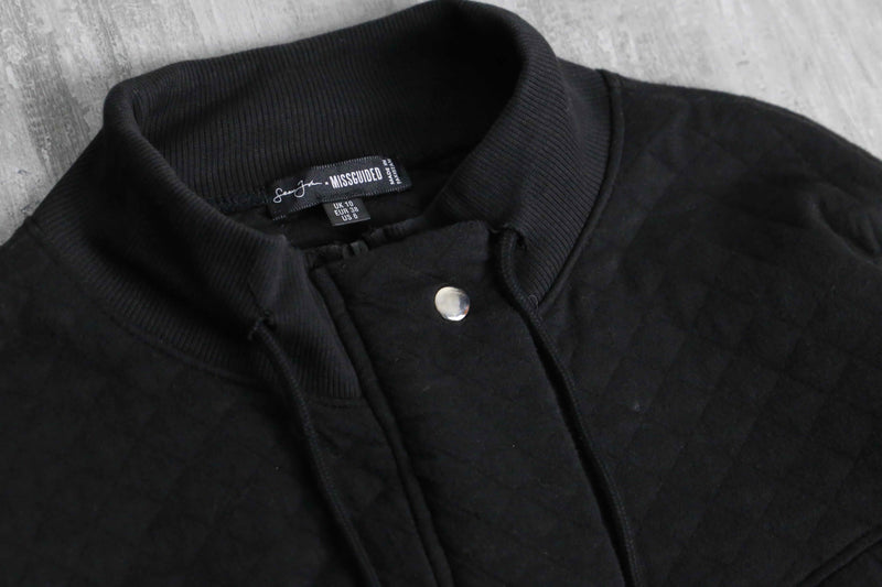 “Sean John” mock neck short length jacket