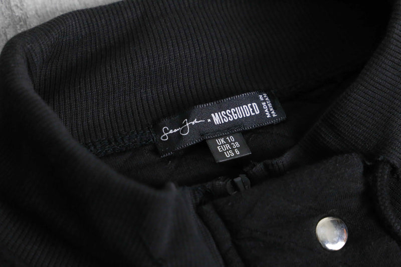 “Sean John” mock neck short length jacket