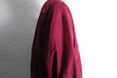 magenta color silk blouson