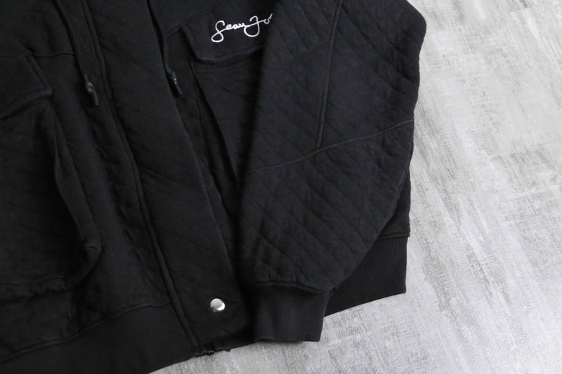 “Sean John” mock neck short length jacket