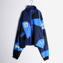 "Re:make" blue tone random track jacket