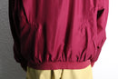 magenta color silk blouson