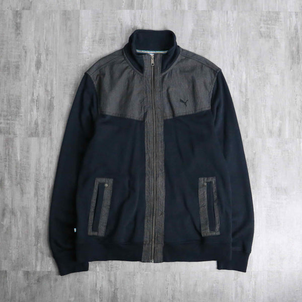 “PUMA” switch design zip up jacket