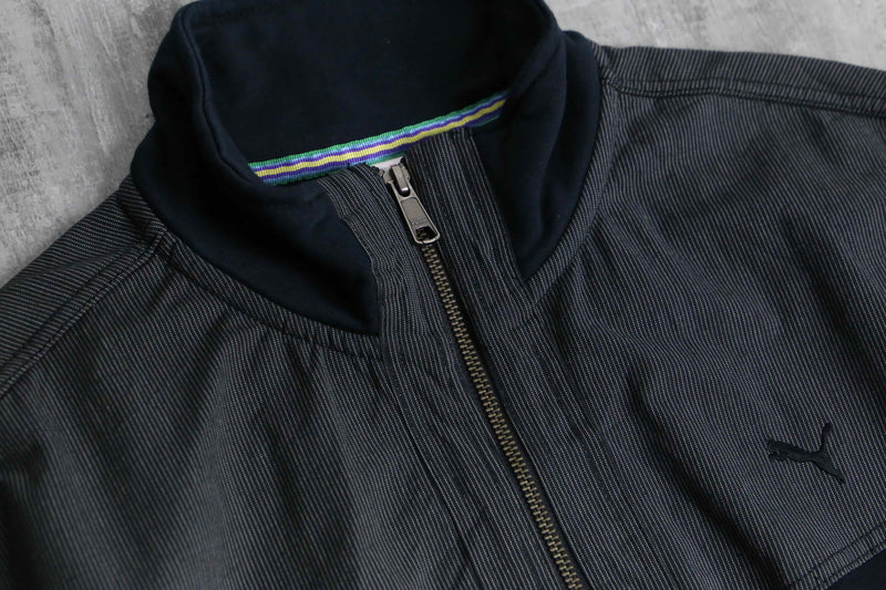 “PUMA” switch design zip up jacket