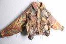 ''Re:make''rug fringe design short jacket