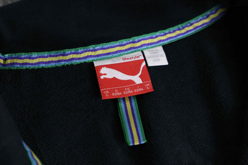 “PUMA” switch design zip up jacket