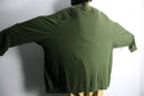 ”KINGSIZE” khaki henley neck pullover