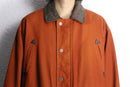 terracotta cotton hunting jacket