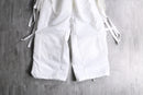 GS gimmick TECHNO pants (WHITE)
