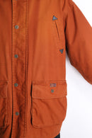 terracotta cotton hunting jacket