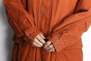 terracotta cotton hunting jacket