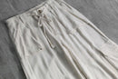 2000s linen viscose easy cargo pants