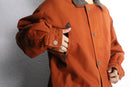 terracotta cotton hunting jacket