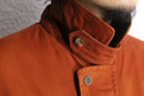terracotta cotton hunting jacket