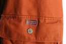 terracotta cotton hunting jacket