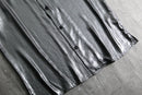 2000s I.N.C open collar S/S metallic shirt