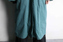 "Re:make" mint green patchwork coat