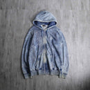 1990-00s DIESEL bleached zip up hoodie