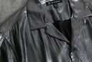 2000s I.N.C open collar S/S metallic shirt