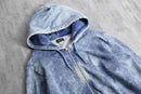 1990-00s DIESEL bleached zip up hoodie