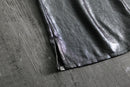 2000s I.N.C open collar S/S metallic shirt