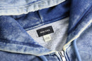1990-00s DIESEL bleached zip up hoodie