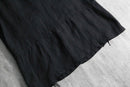1990-00s black linen shirt jacket