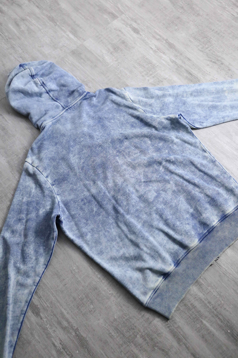 1990-00s DIESEL bleached zip up hoodie