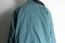 "Re:make" mint green patchwork coat