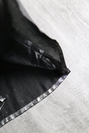 2000s I.N.C open collar S/S metallic shirt