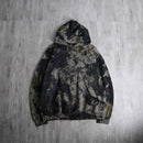 2000s bleached loose hoodie body by GILDAN